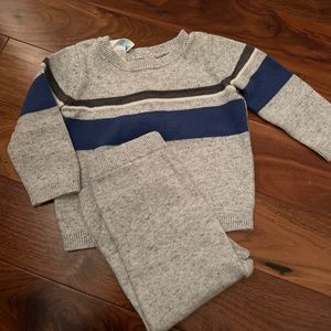 Baby boy sweater and pants set